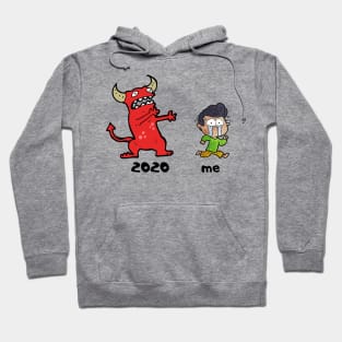 Funny Monster chase 2020 Meme Hoodie